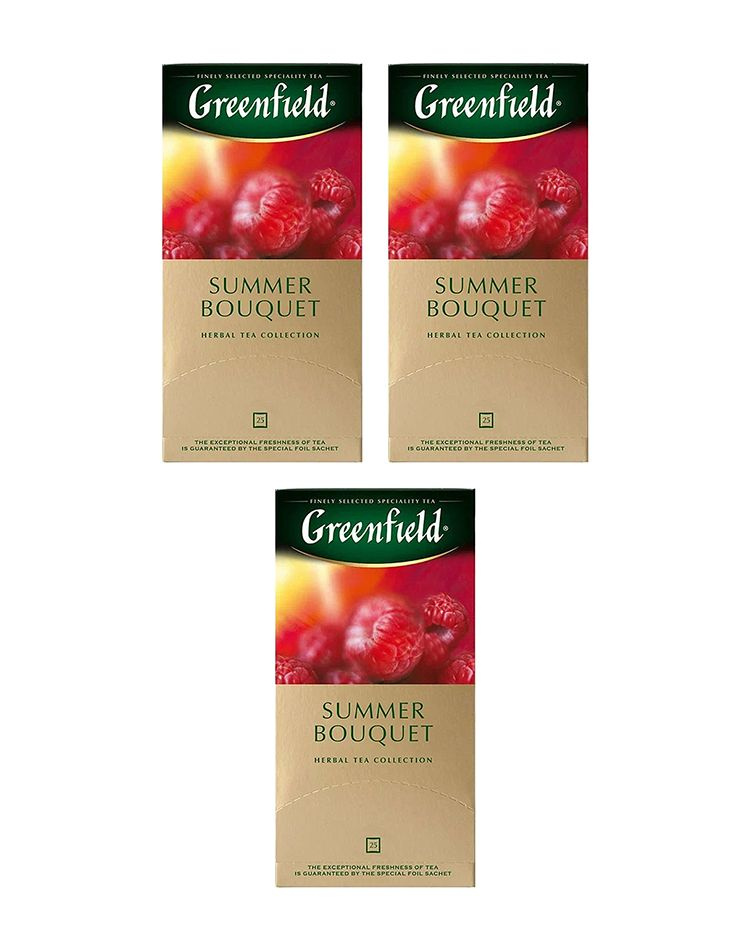 Чай травяной Greenfield Summer Bouquet, 2 гр x 25 пак, 3 уп #1