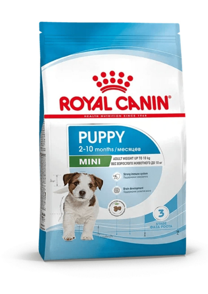 Корм Royal Canin корм сухой полнорационный для щенков мелких пород в возрасте до 10 месяцев 800 г  #1