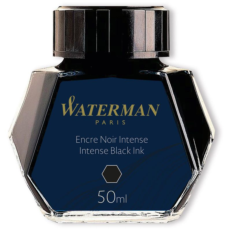 Чернила для перьевой ручки Waterman черные, 50мл #1