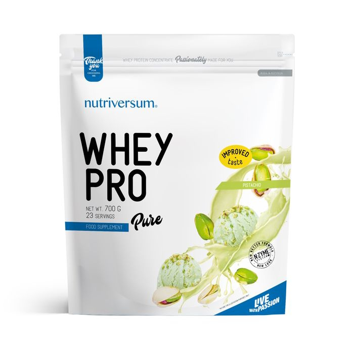 Nutriversum Whey Pro, Протеин сывороточный Нутриверсум 700 г со вкусом Фисташки  #1