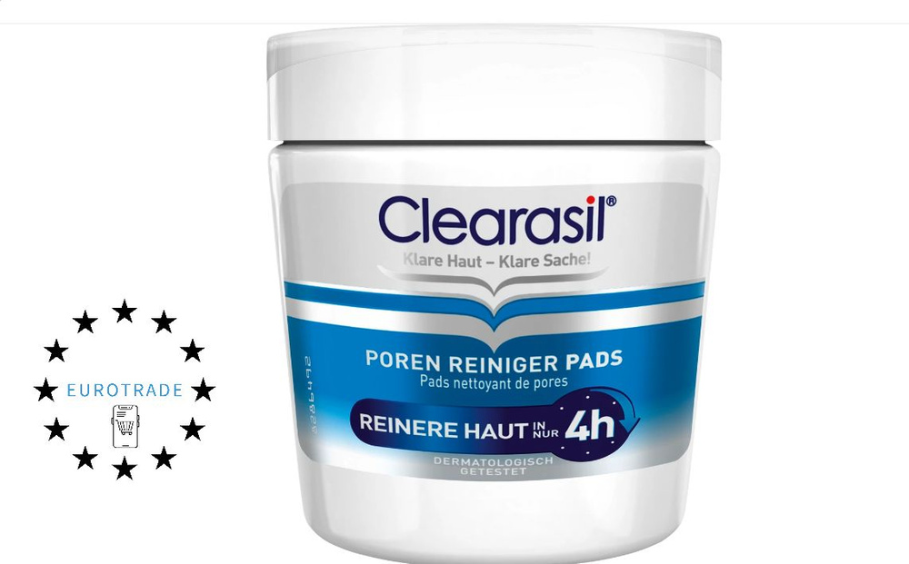 CLEARASIL Лосьон - пропитанные ватные диски Clearasil Poren Reiniger Pads Клерасил против прыщей, угрей #1