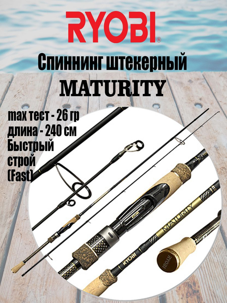 Спиннинг для рыбалки RYOBI MATURITY 2,40 4-26g #1