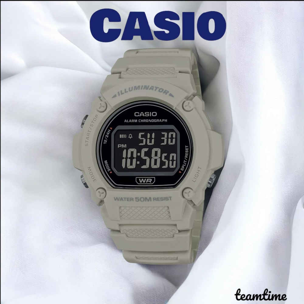 Наручные часы CASIO W-219HC-8B #1