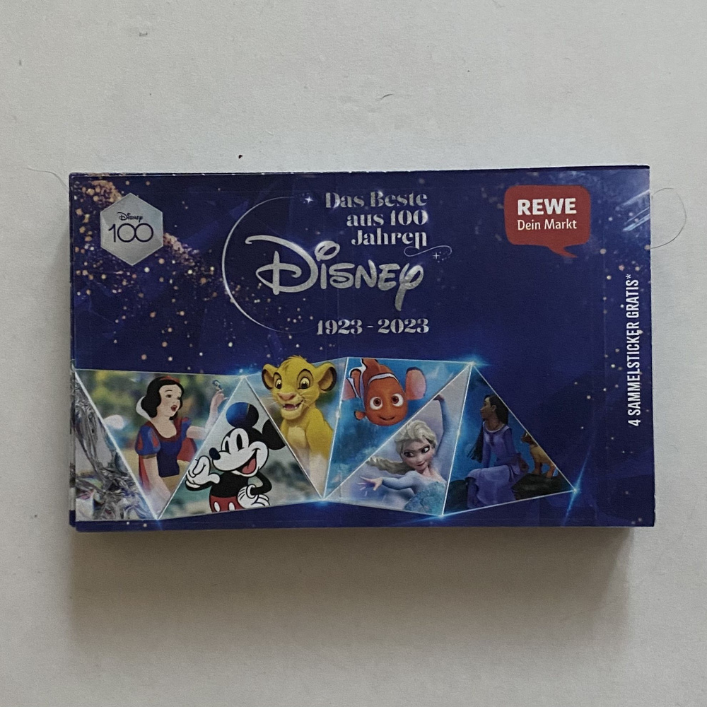 20 пакетиков - REWE Disney Лучшее за 100 лет. (1923-2023 г.) #1