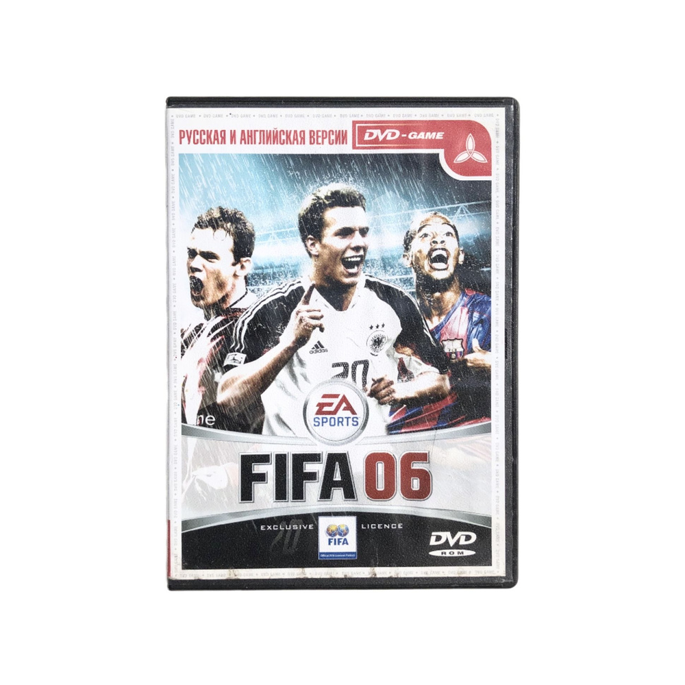 Игра Игра PC DVD-Rom - FIFA 06 - (Футбольный симулятор, Electronic Arts, 2005) (PC, Windows, Русская #1