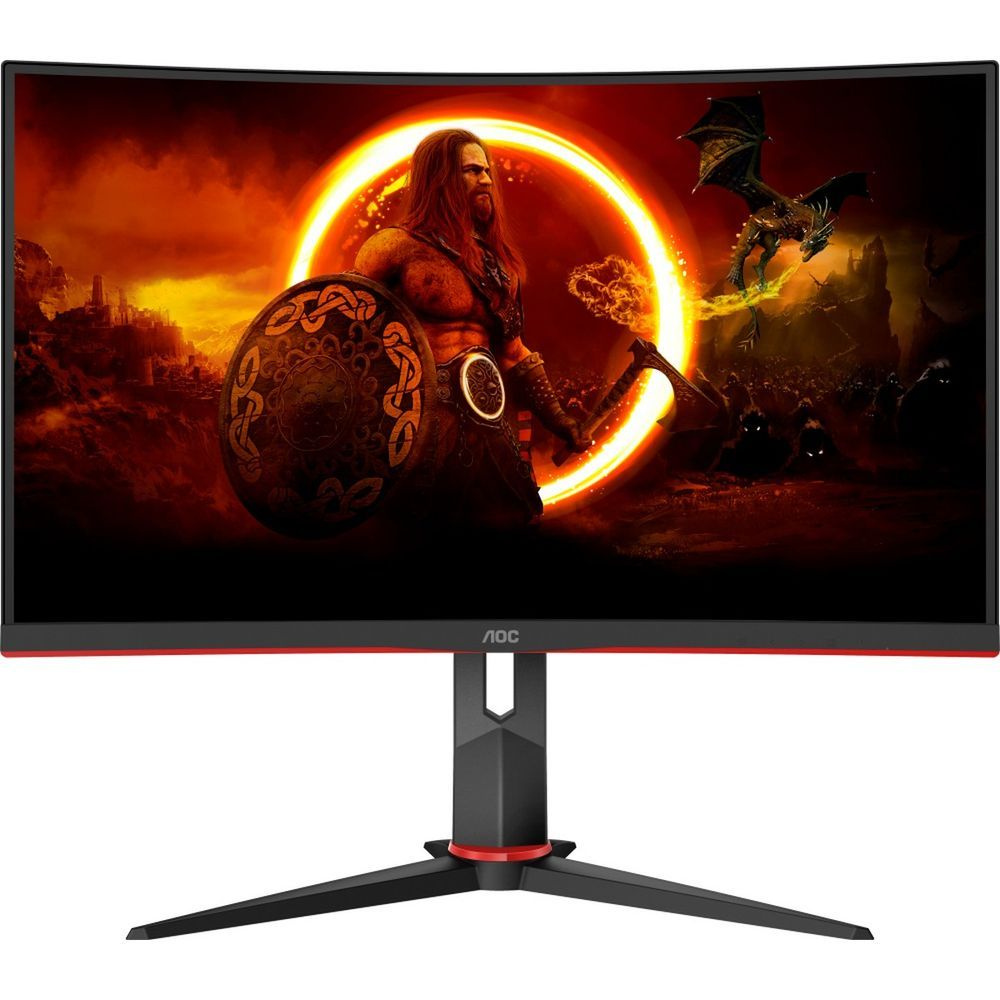 AOC 27" Монитор 27"  C27G2Z3 Black-Red, черный, красный #1