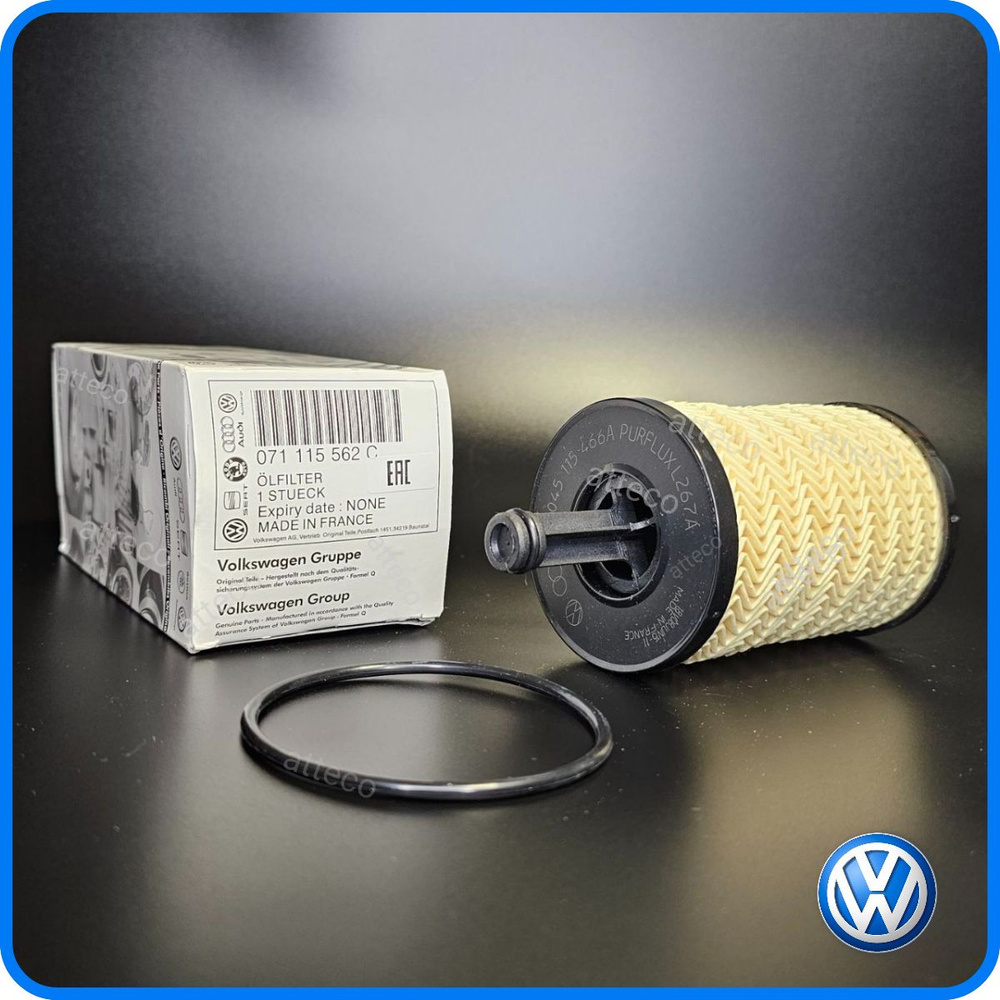 VAG (VW/Audi/Skoda/Seat) Фильтр масляный арт. 071115562C, 1 шт. #1