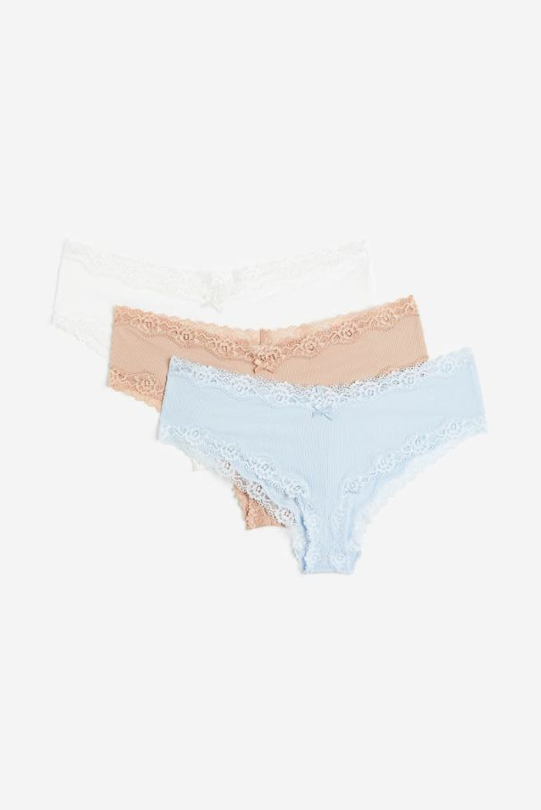 Комплект трусов хипстеры H&M Ladies Briefs, 3 шт #1