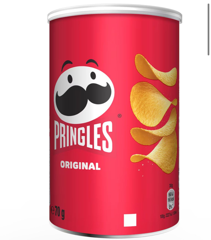 Чипсы Pringles Original 70г. #1