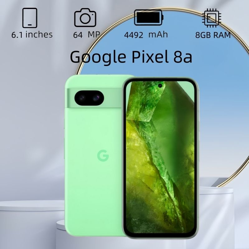 Google Смартфон Pixel 8a USA 256 ГБ, зеленый #1