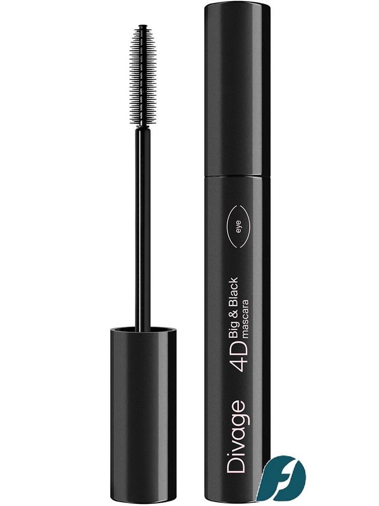 Divage Тушь для ресниц Mascara 4D Big&Black #1