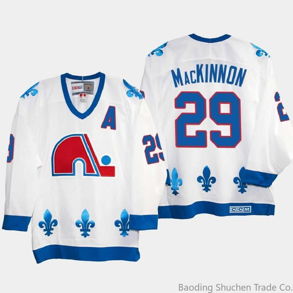 NHL джерси хоккейная Колорадо Эвеланш Colorado Avalanche Jersey 29 Nathan MacKinnon  #1