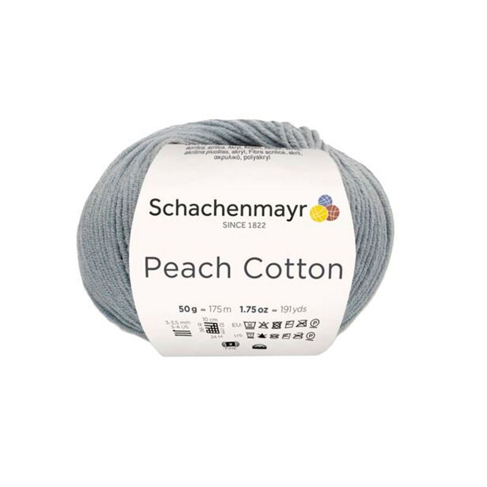 Peach Cotton /Пич Коттон/ пряжа Schachenmayr Originals (60% хлопок, 40% акрил), 50г/175м, арт. 9807371 #1