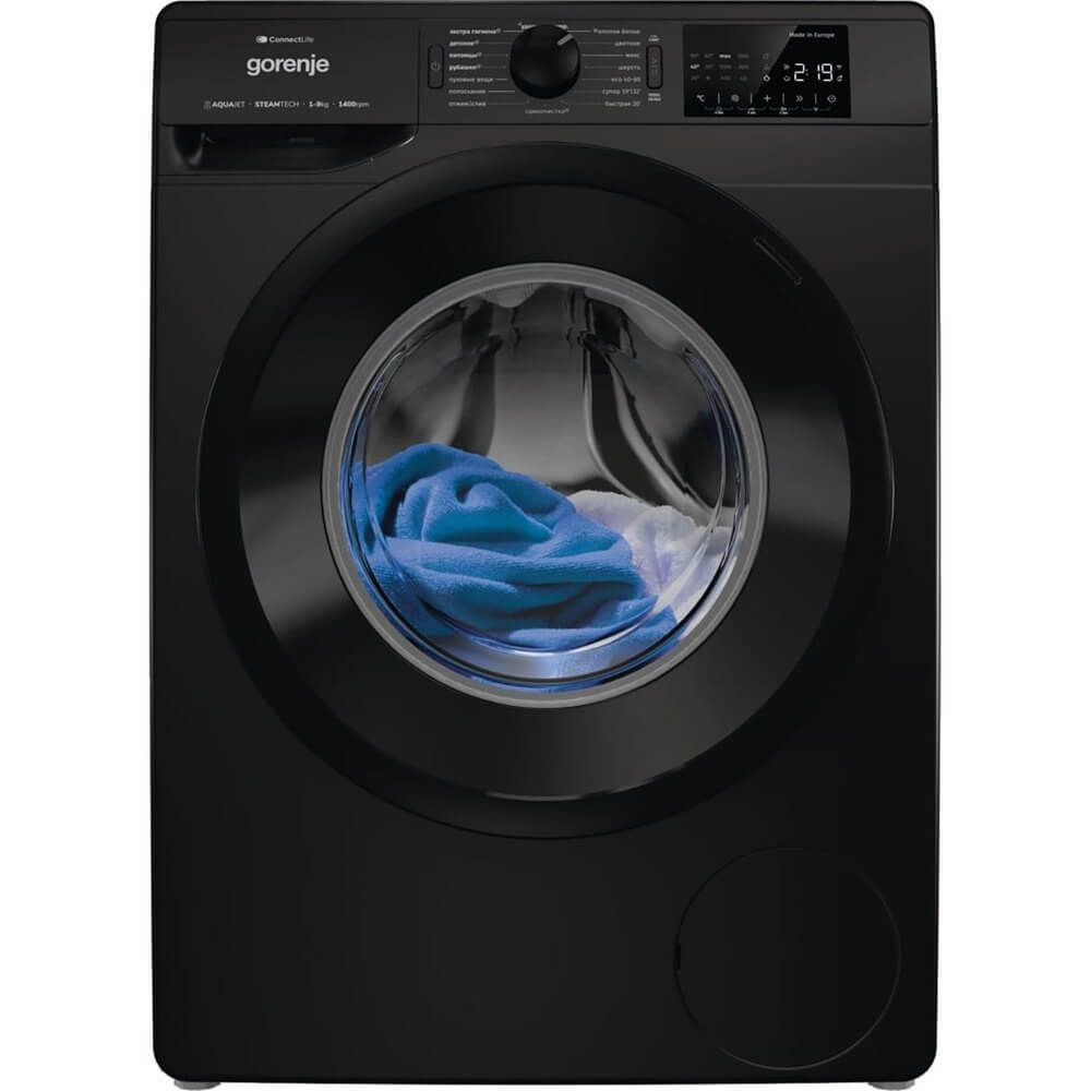 Gorenje Стиральная машина WPNEI94A1SWIFI/BC, черный #1