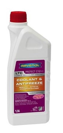 Антифриз Ravenol красно-лиловый LTC Protect C12++ Concentrate (-47 ) 1,5 кг #1