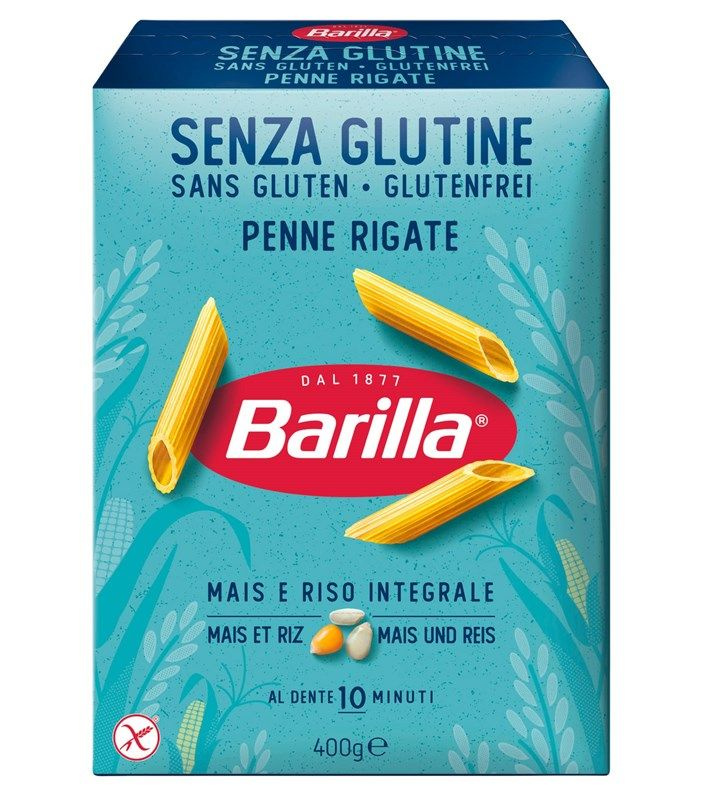 Макаронные изделия Barilla Penne Rigate без глютена, 400г #1