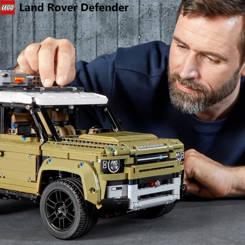 лего Technic серия, LEGO 42110 Land Rover Defender, lego конструктор для мальчика, лего для девочек  #1