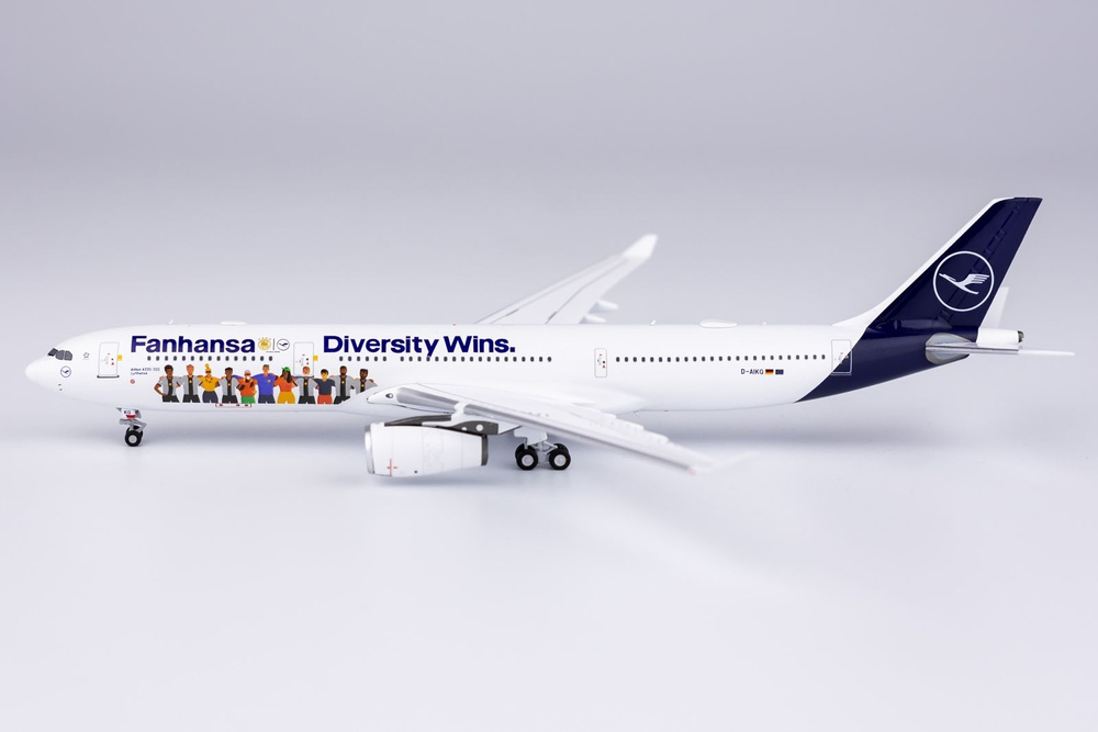 Lufthansa Луфтанса A330-300 Металлическая Модель Самолета D-AIKQ 1:400 NG Models 62049  #1