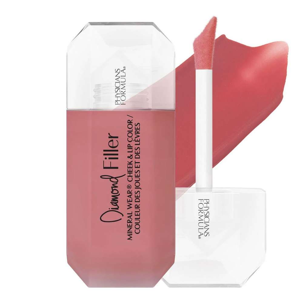 PHYSICIANS FORMULA Румяна для щек и губ Тон Сияющий розовый Diamond Filler Cheek&Lip Color 7,3 мл  #1