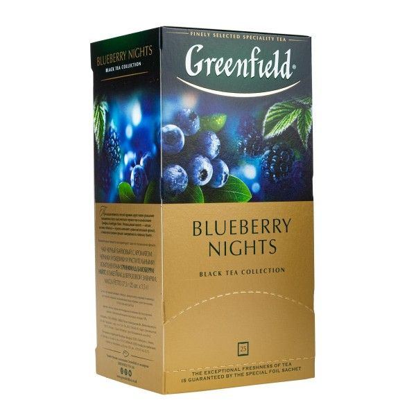 Чай черный Greenfield Nights Forest 25пак-5 шт #1