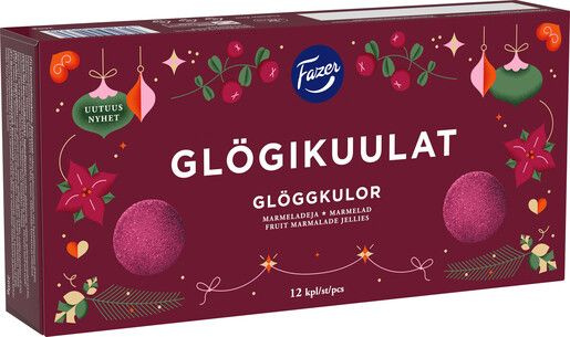 Мармелад FAZER GLOGIKUULAT со вкусом глинтвейна, 260 г (Финляндия)  #1