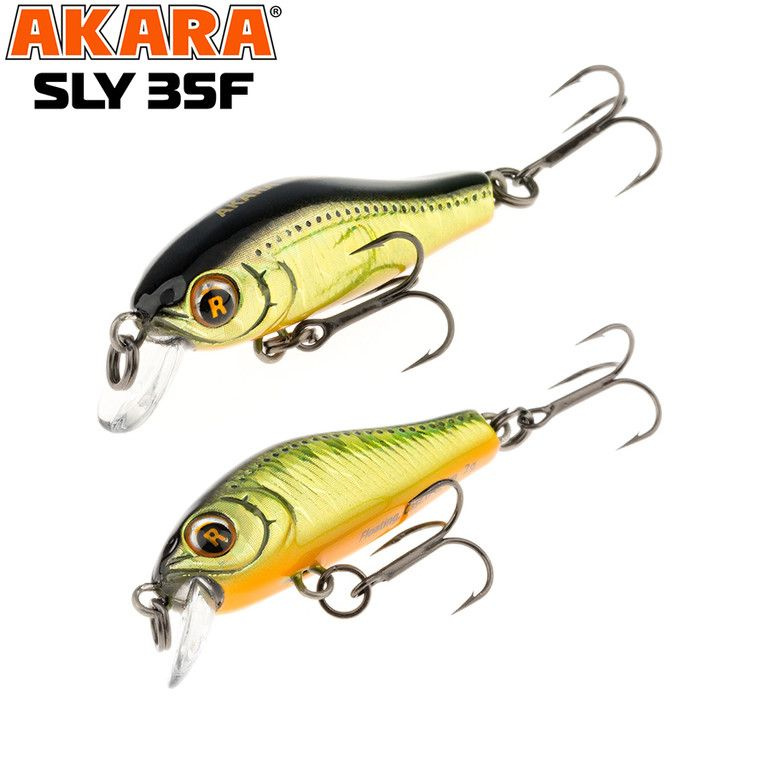 Воблер Akara Sly 35F 2,0гр. (1/14 oz 1,4 in) A121 #1