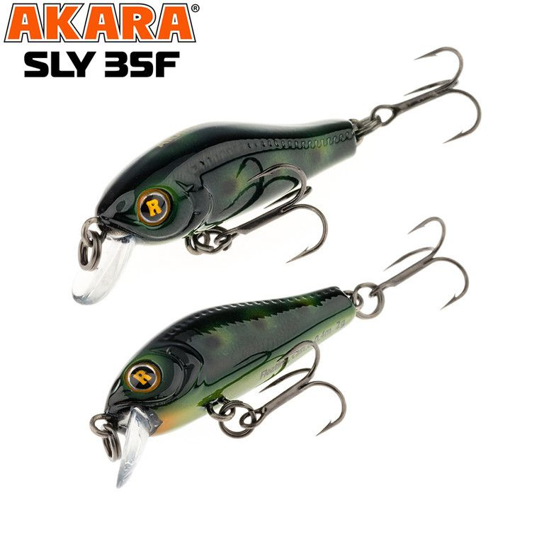 Воблер Akara Sly 35F 2,0гр. (1/14 oz 1,4 in) A78 #1