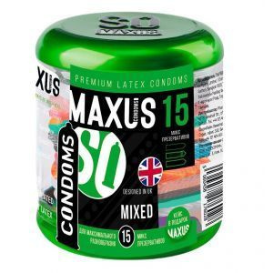 Презервативы MAXUS Mixed - 15 шт. #1