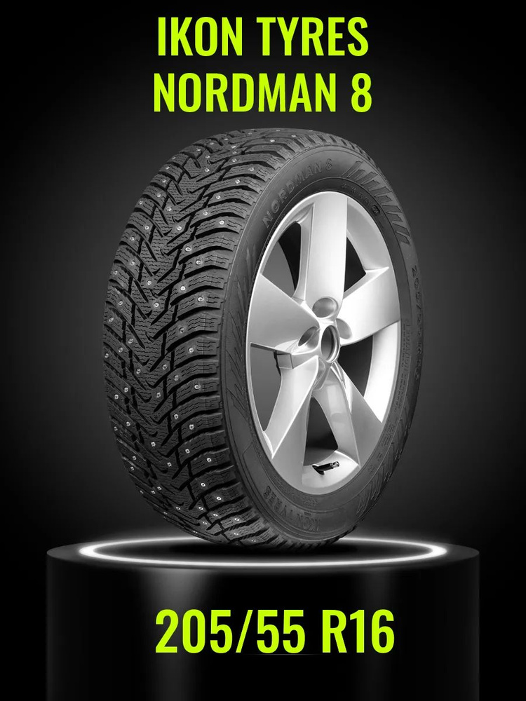 Ikon Tyres Nordman 8 Шины  зимние 205/55  R16 94T Шипованные #1