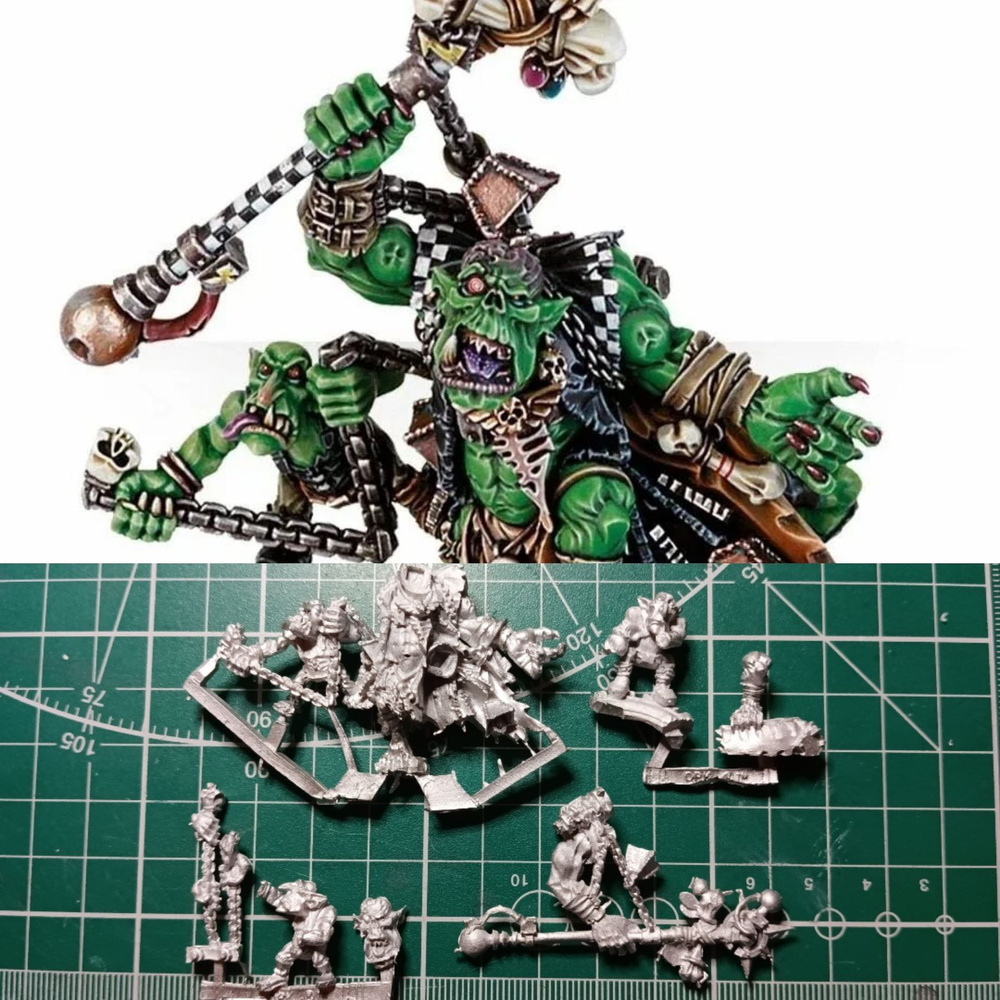 Weirdboy Space Orks Warhammer миниатюра металл #1