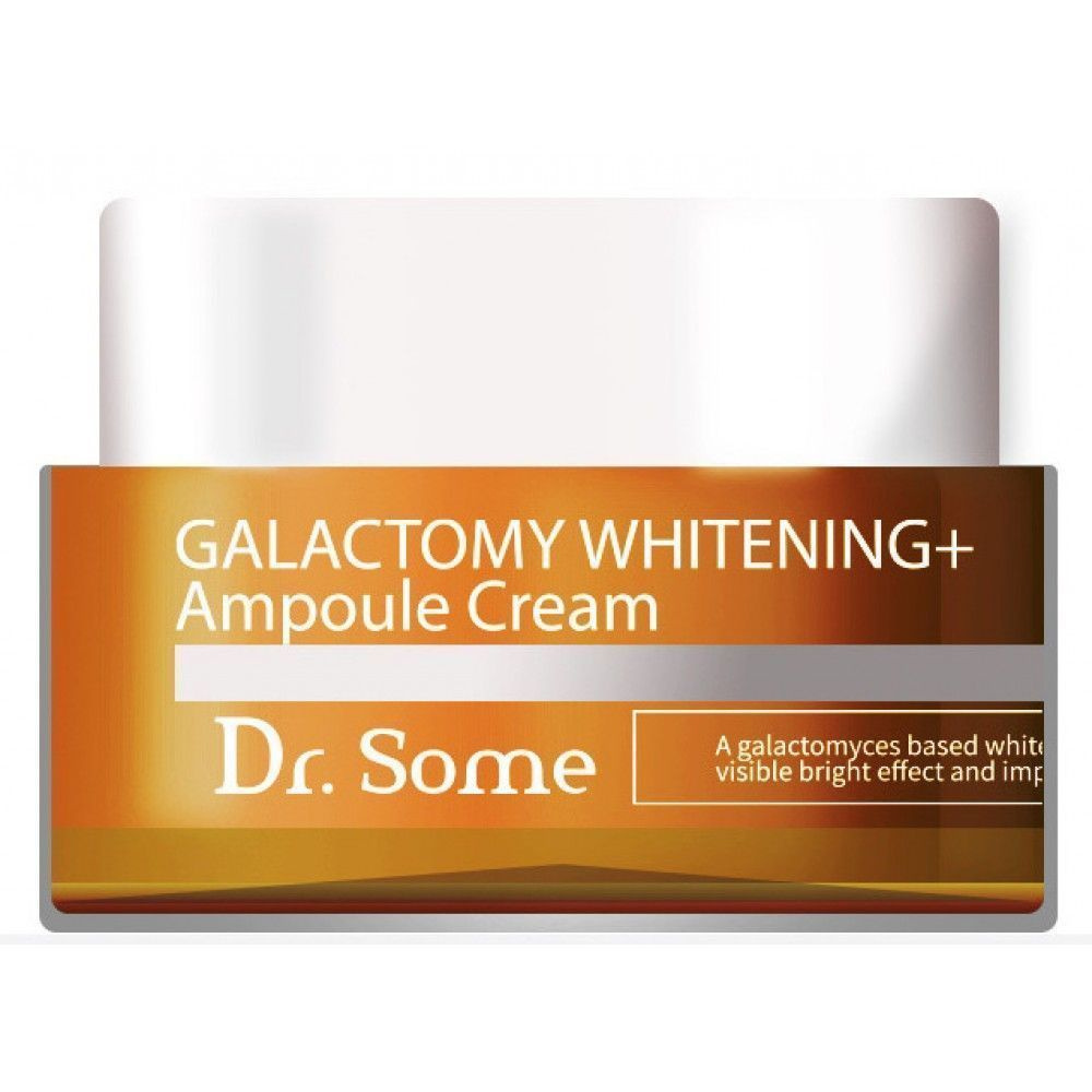 MedB Выравнивающий тон крем для лица с галактомисисом Dr. Some Galactomy Whitening Ampoule Cream, 50 #1