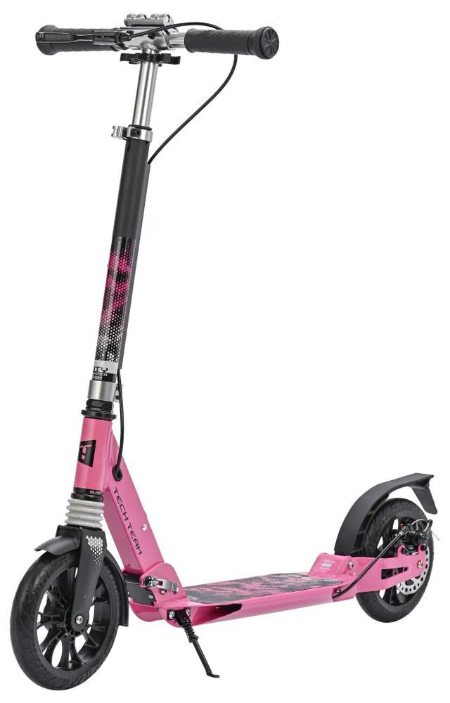 Самокат TECH TEAM City scooter Disk Brake pink #1