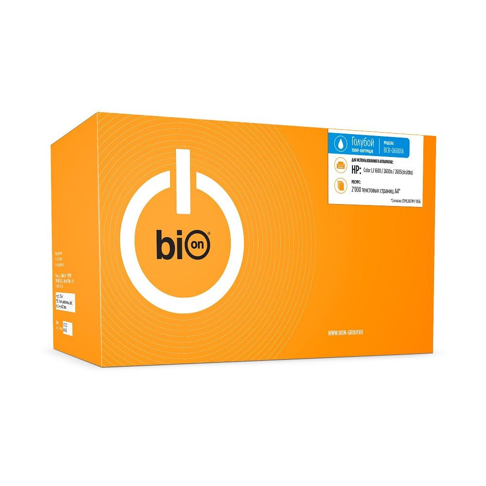 Bion Cartridge Расходные материалы Bion BCR - Q6001A Картридж для HP #1