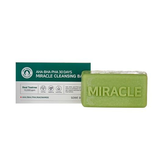 Some By Mi Очищающее мыло AHA-BHA-PHA 30 Days Miracle Cleansing Bar, с кислотами, 106 гр  #1