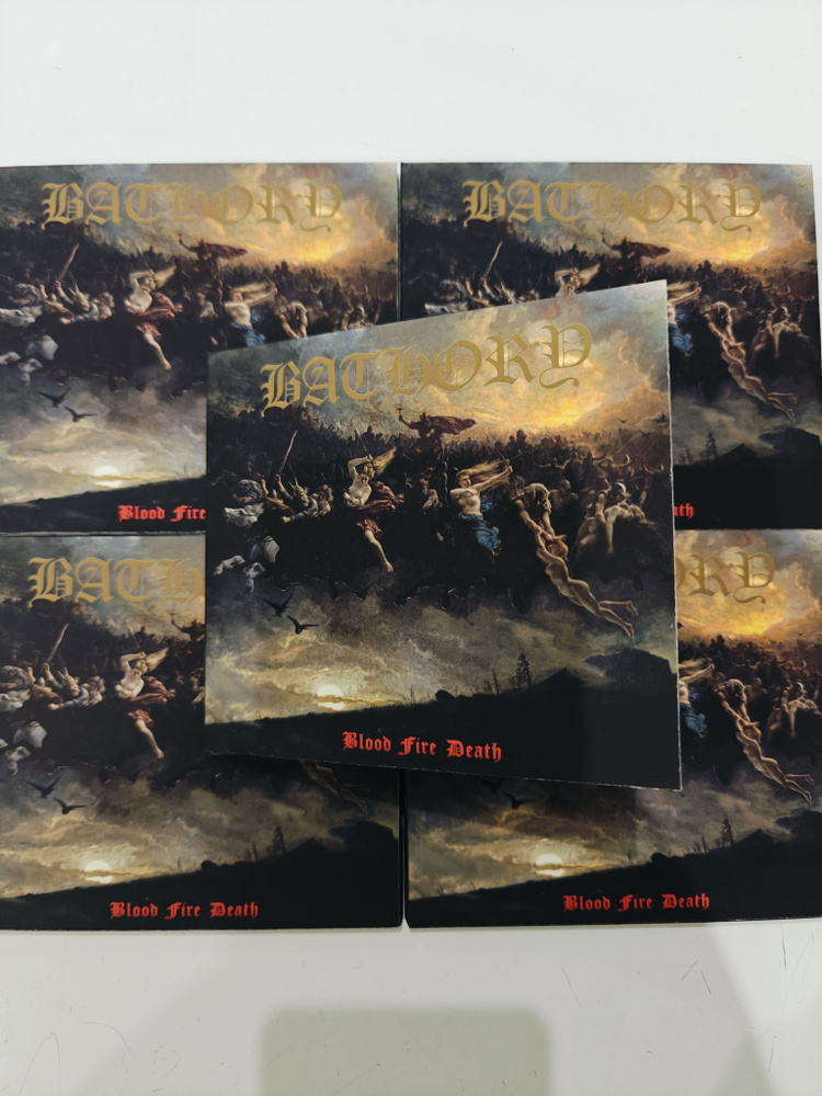 BATHORY Blood Fire Death Digipack Аудио CD #1