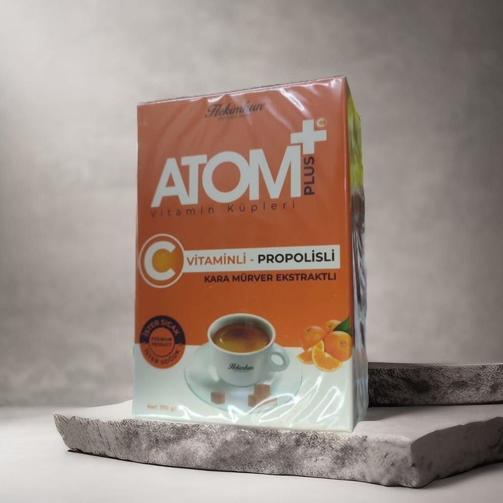 Атом плюс с витамином C и прополисом (Atom plus) Hekimhan 170гр (Турция)  #1