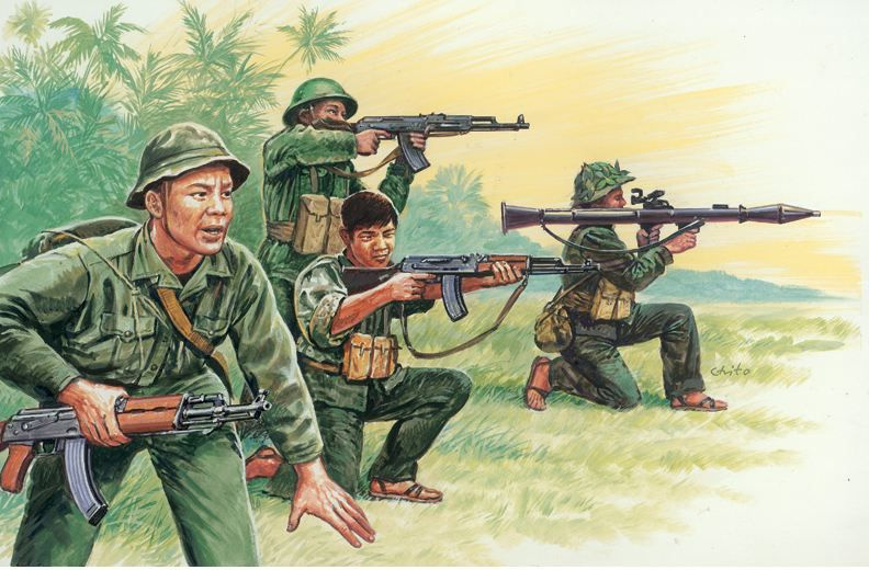 Сборная модель "Vietcong" (1:72), артикул 6079 #1