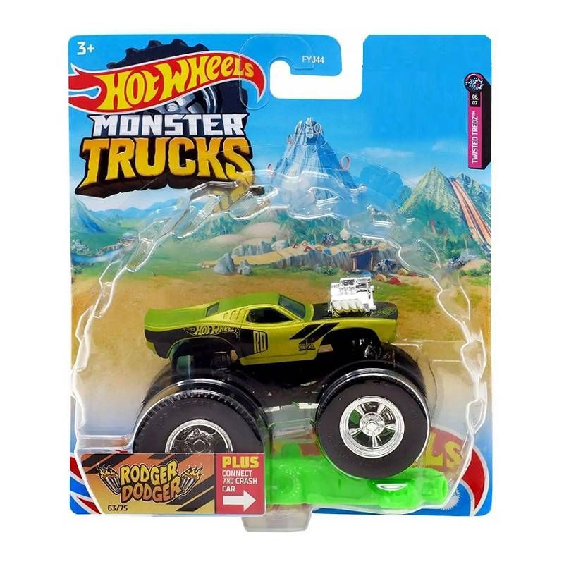 Монстр трак Хот вилс, машинки для мальчиков Mattel, машина Hot Wheels Monster Truck 1:64FYJ44_HGC99  #1