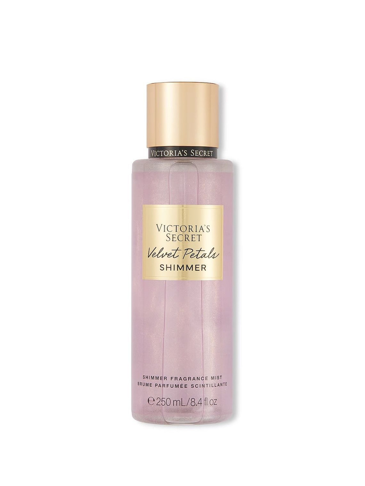 Velvet Petals Мерцающий спрей для тела Victoria Secret 250ml #1