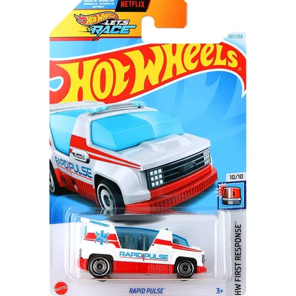 HRY68 Hot Wheels машинка металлическая игрушка коллекционная масштабная модель Rapid Pulse Кейс 2024 #1