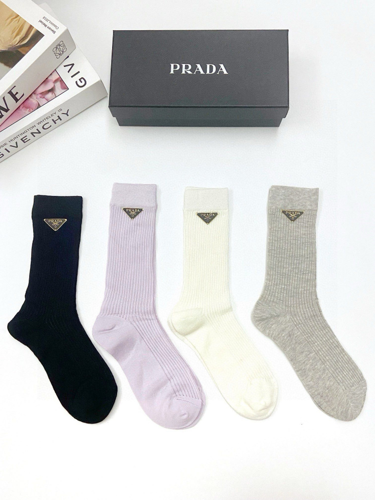 Носки спортивные Prada Одежда, 5 пар #1