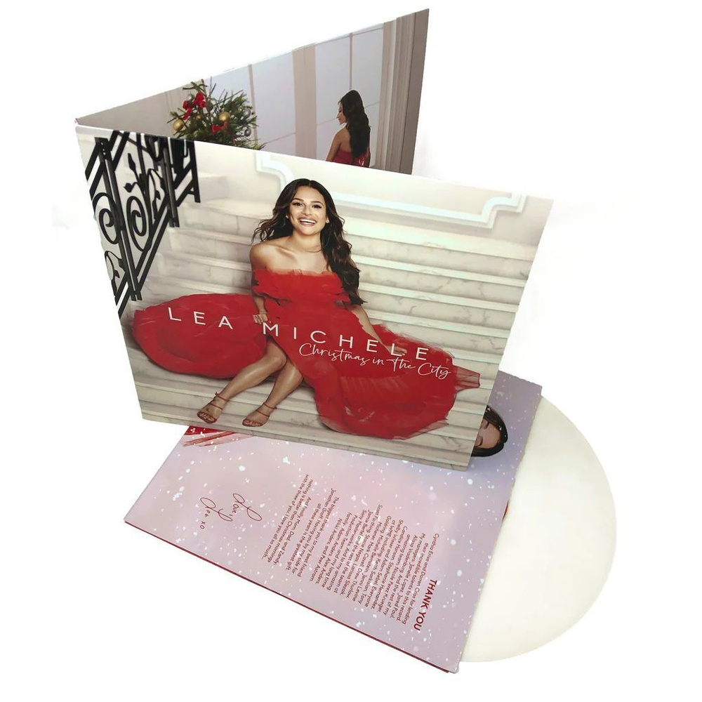 Белый винил Lea Michele - Christmas In The City LP (Limited USA Edition) Лиа Мишель, сериал Glee, виниловая #1