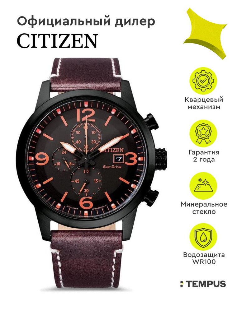 Мужские наручные часы Citizen Eco Drive CA0745-11E #1