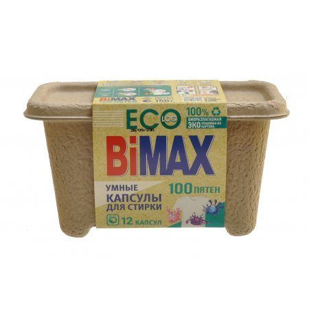 Bimax Капсулы для стирки 100 Пятен, 12 шт #1