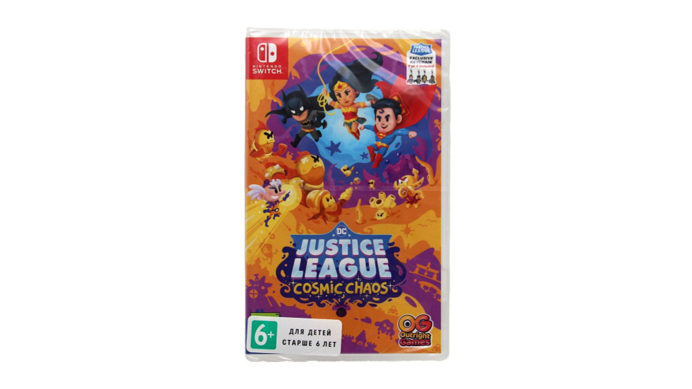 Игра DC'S Justice League Cosmic Chaos (Nintendo Switch, Новая) (Nintendo Switch #1