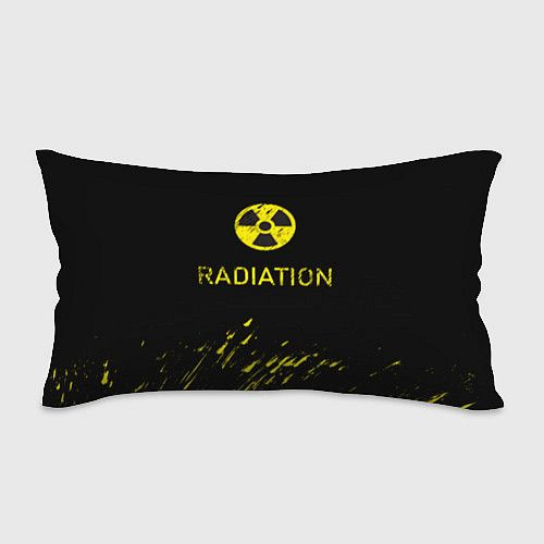 Radiation - радиационная опасность Прямоугольная подушка #1