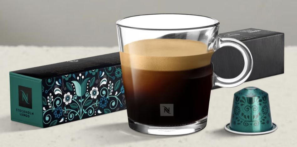 Кофе в капсулах Nespresso Stockholm Lungo, 10 кап. в уп. #1