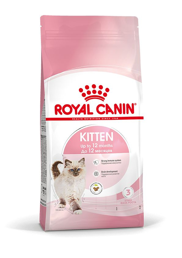 Royal Canin Kitten 34 сухой корм для котят от 4 до 12 месяцев с птицей - 300 г  #1