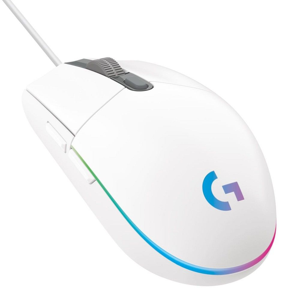 910-005824 Мышь Logitech G102 LIGHTSYNC белый оптическая (8000dpi) USB (6but) #1