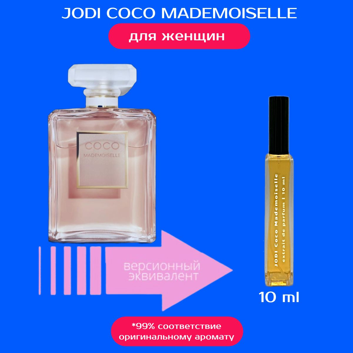 Женские духи JODI Coco Mademoiselle | 20 ml